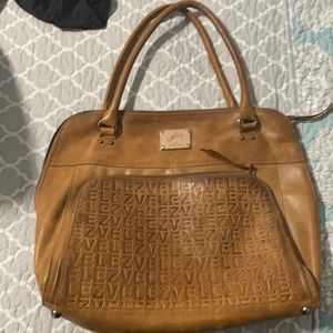 Leather purse and wallet from Brazil.